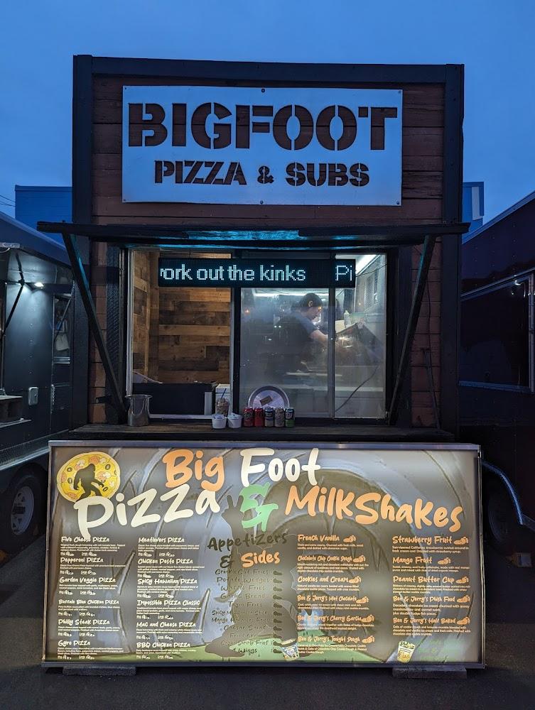 Bigfoot Pizza and Milkshakes Menu image 1